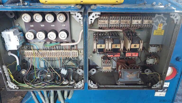 Motorized welding turntable and tilting table VEB-HALLE MAH 5000