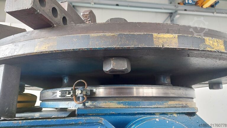 Motorized welding turntable and tilting table VEB-HALLE MAH 5000