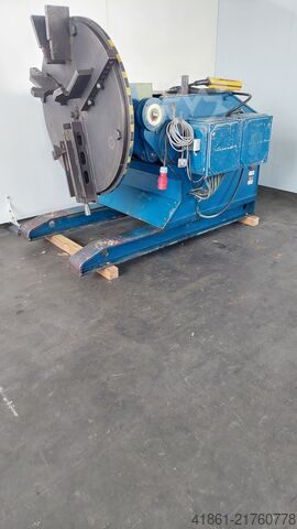 Motorized welding turntable and tilting table VEB-HALLE MAH 5000
