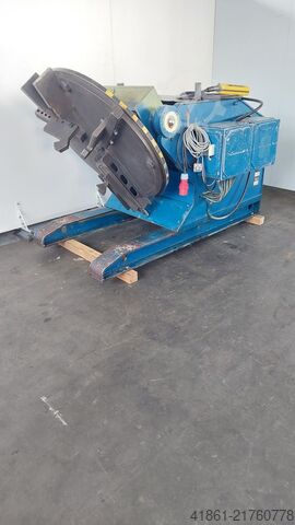 Motorized welding turntable and tilting table VEB-HALLE MAH 5000