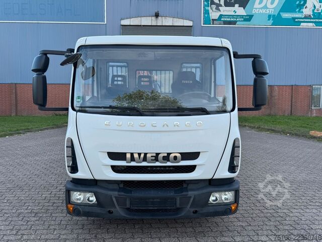 Pritschenwagen IVECO 75E16 Pritsche mit Kran Fassi