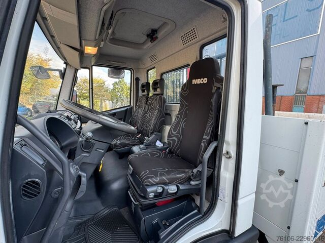 Pritschenwagen IVECO 75E16 Pritsche mit Kran Fassi