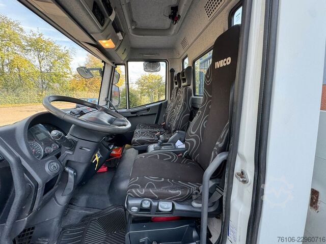 Pritschenwagen IVECO 75E16 Pritsche mit Kran Fassi