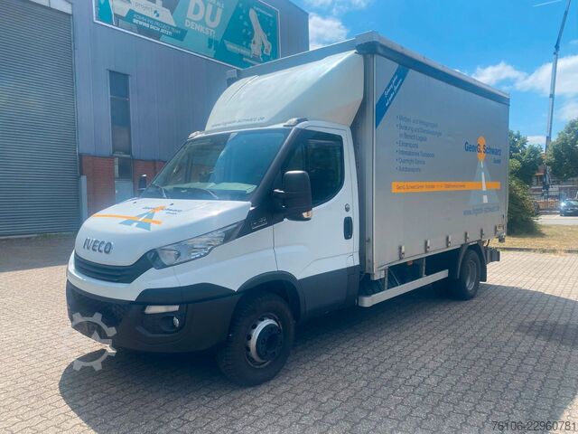Transporter mit Pritsche & Plane IVECO Daily 72C18 Hi-Matic Schiebe Plane +LBW