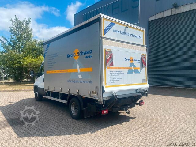 Transporter mit Pritsche & Plane IVECO Daily 72C18 Hi-Matic Schiebe Plane +LBW
