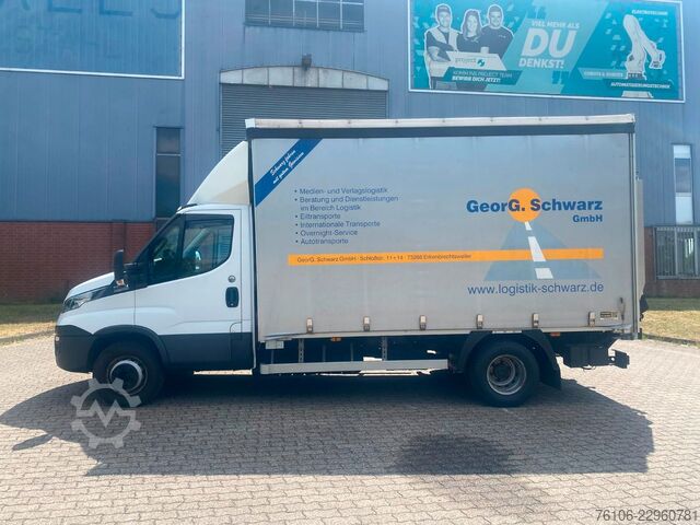 Transporter mit Pritsche & Plane IVECO Daily 72C18 Hi-Matic Schiebe Plane +LBW