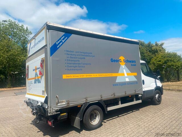 Transporter mit Pritsche & Plane IVECO Daily 72C18 Hi-Matic Schiebe Plane +LBW