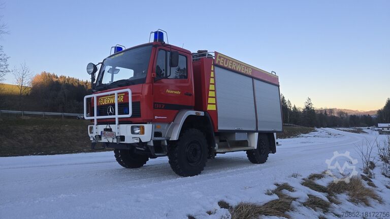 Feuerwehrauto Mercedes-Benz 917 AF So. Kfz TLF 16/24 Feuerwehr 4x4