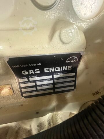 Combined heat and power plant GAS BHKW Wärme-Kraft-Kopplung Generator 50 kW