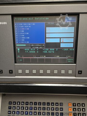 5 Achs Portalfräsmaschine Heyligenstaedt Heynumill 2700-PF