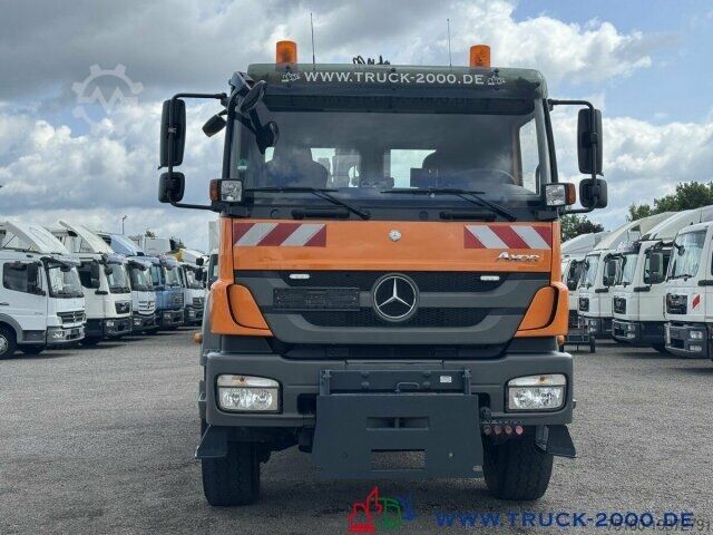 Dreiseitenkipper LKW Mercedes-Benz Axor 2133 4x4 Kipper Kran Winterdienstausstat.