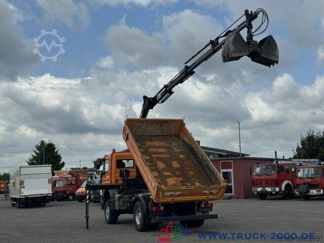 Dreiseitenkipper LKW Mercedes-Benz Axor 2133 4x4 Kipper Kran Winterdienstausstat.