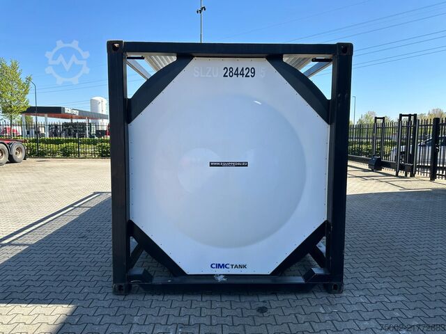 Tank container CIMC 20FT ISO / 25.020L / 1 comp. / L4BN / UN Porta...