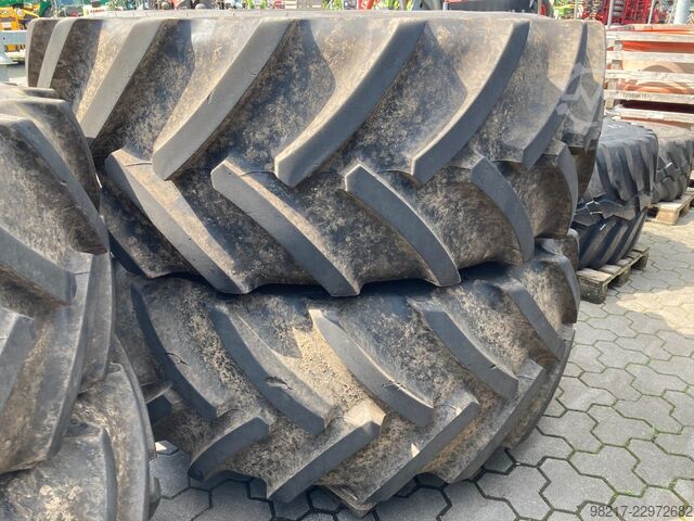 Mitas 2x 650/75 R38 Komplettradsatz Mitas 2x 650/75 R38 Komplettradsatz