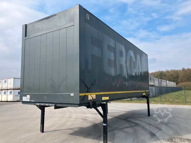 Swap body trailer KRONE Wechselbrücke Koffer