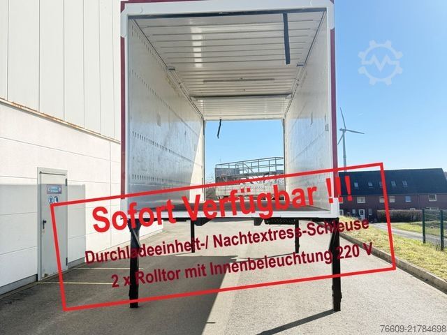 Swap body trailer KRONE Durchladeeinheit 2 x Rolltor