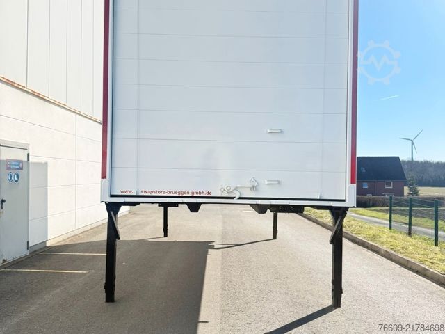 Swap body trailer KRONE Durchladeeinheit 2 x Rolltor