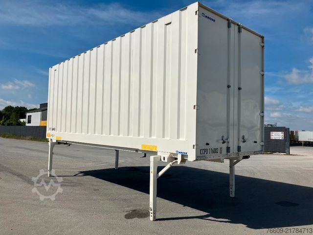 Swap body trailer KRONE Wechselbrücke Koffer