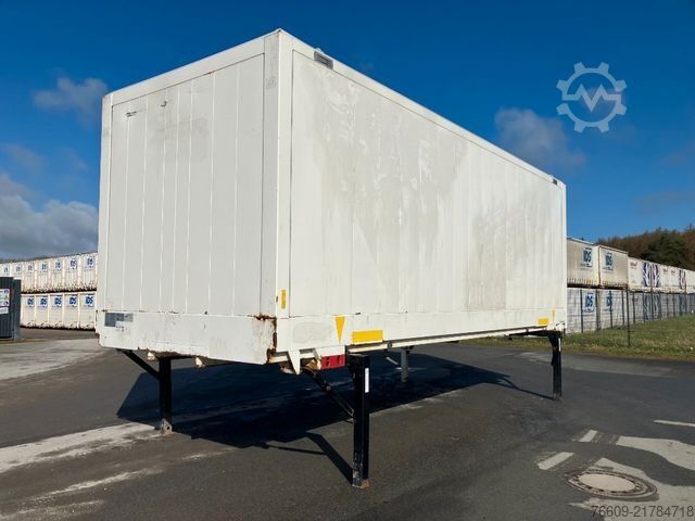 Swap body trailer KRONE Wechselbrücke Koffer