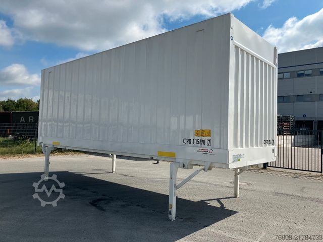 Swap body trailer KRONE Wechselbrücke Koffer