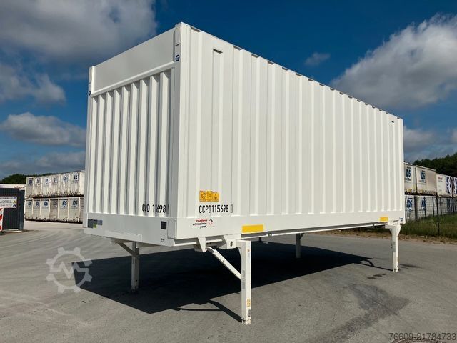 Swap body trailer KRONE Wechselbrücke Koffer