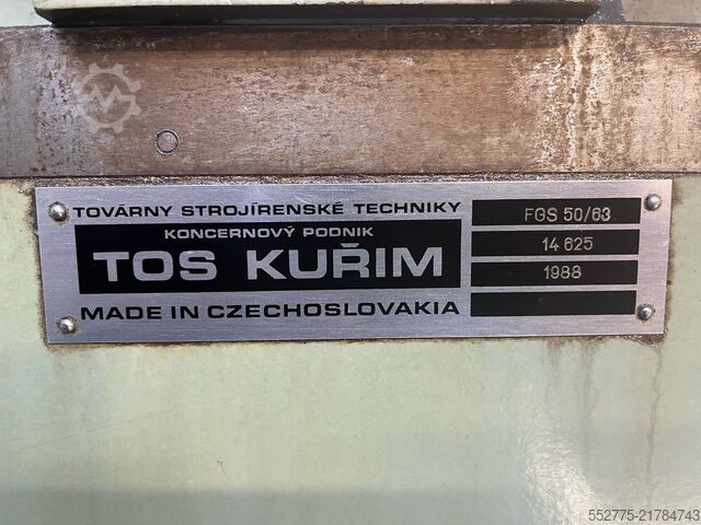 Milling machine TOS KUŘIM FGS 50/63
