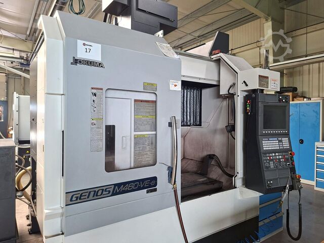 Vertical machining center Okuma Genos M460-VE-e