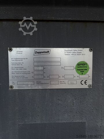 Mobile shredding plant Doppstadt Inventhor 9 K