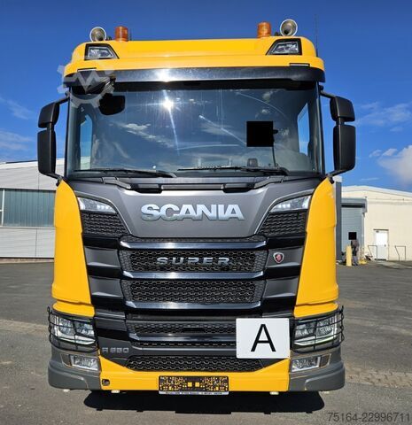 Three-sided tipper truck SCANIA R 650 6x4 Bordmatik