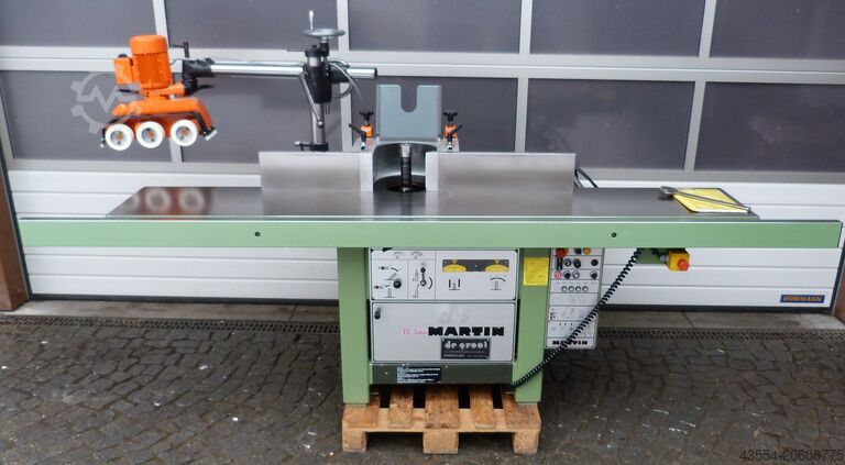 Swivel milling machine swivel spindle milling machine milling machine MARTIN mit Lieferung nach D und in EU T 25 mit Vorschub TOP ZUSTAND