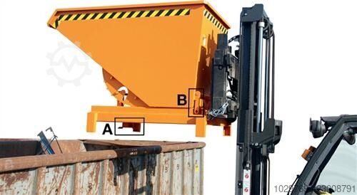 Heavy-duty tipping container L1755xW1880xH1230mm - 1 pc  