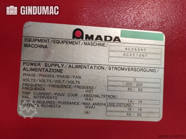CNC Punching Machine AMADA AC2510 NT