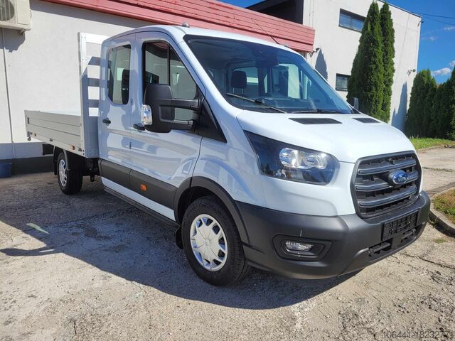 Platform truck FORD Transit Doka Pritsche 7 Sitzer