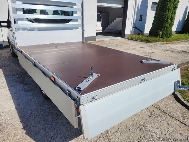 Platform truck FORD Transit Doka Pritsche 7 Sitzer