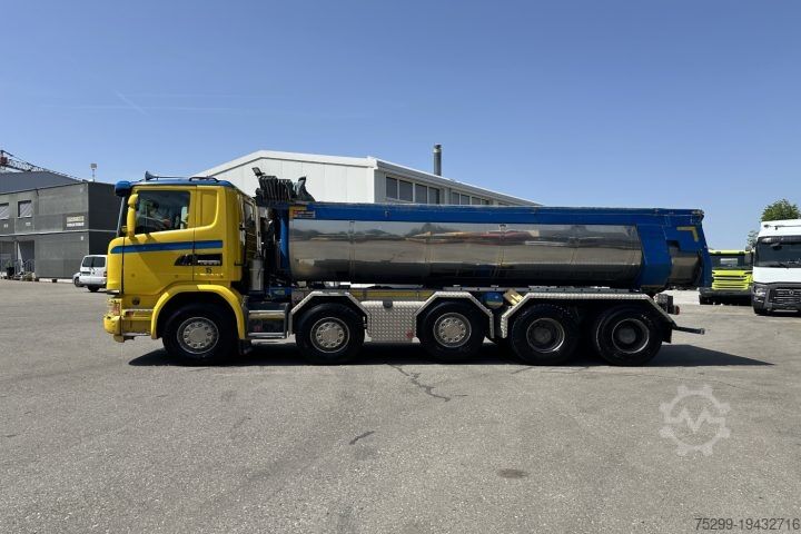 Tipper truck Scania G490 10x4 Thermoisoliert 17.5m³ / Swiss-Vehicle