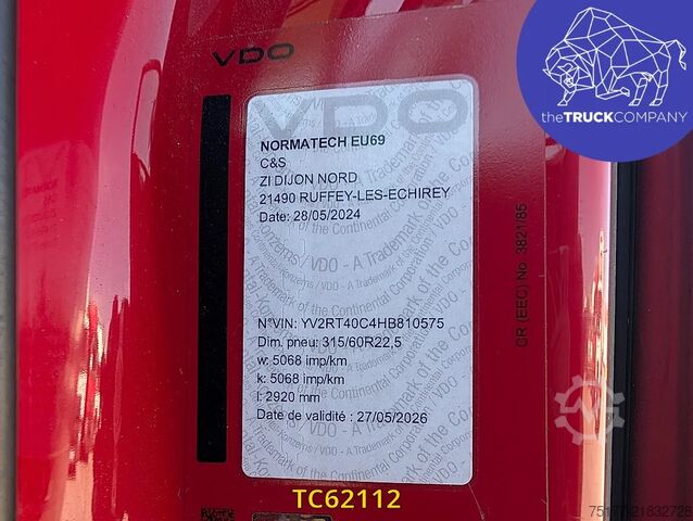 Sliding tarpaulin Volvo FH 500