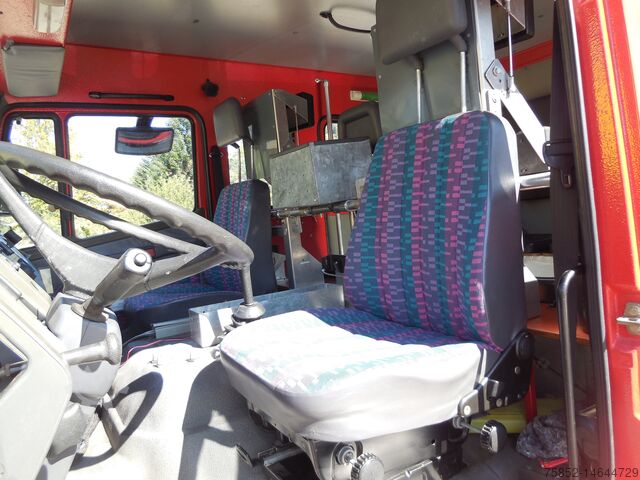 Fire/Rescue Mercedes-Benz 1124 AF LF 16 Löschfahrzeug Schlauchhaspel Metz Pumpe Feuerwehr