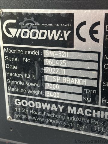 CNC-Drehmaschine GOODWAY SW 32 II