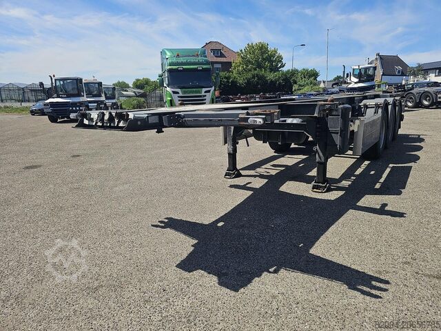Container transport LAG 0-3-CC |TANK CONTAINER CHASSIS ADR| BPW DISC |...