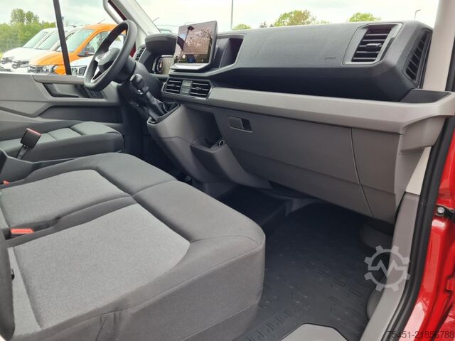 Curtain sider van VW Crafter 35 Pritsche Schiebeplane LED Tempom.