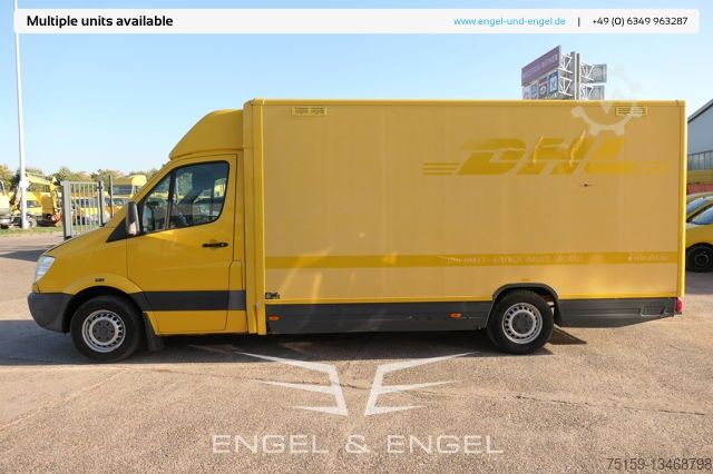Box van mercedes-benz SPRINTER 310 CDI MAXI EURO-5 KOFFER REGALE KAMERA DURCHGANG