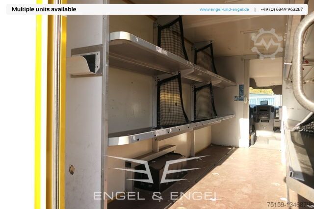 Box van mercedes-benz SPRINTER 310 CDI MAXI EURO-5 KOFFER REGALE KAMERA DURCHGANG