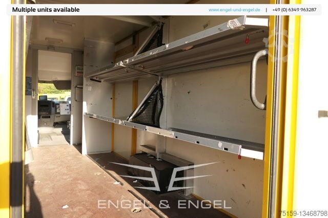 Box van mercedes-benz SPRINTER 310 CDI MAXI EURO-5 KOFFER REGALE KAMERA DURCHGANG