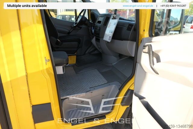 Box van mercedes-benz SPRINTER 310 CDI MAXI EURO-5 KOFFER REGALE KAMERA DURCHGANG