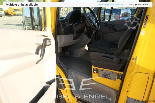 Box van mercedes-benz SPRINTER 310 CDI MAXI EURO-5 KOFFER REGALE KAMERA DURCHGANG
