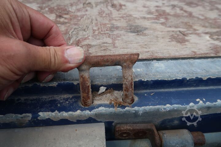 Trailer with open flatbed Zanner APO 18