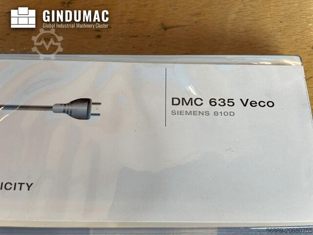 VERTIKALES BEARBEITUNGSZENTRUM DMG DMC 635 V eco
