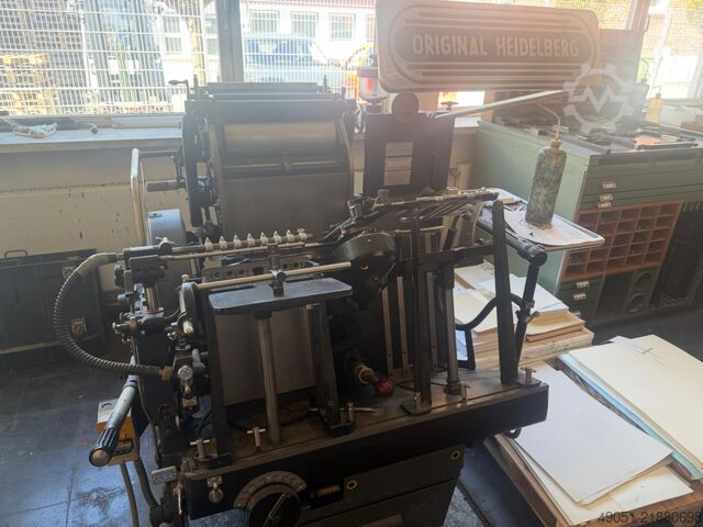 Letter presses HEIDELBERG OHT