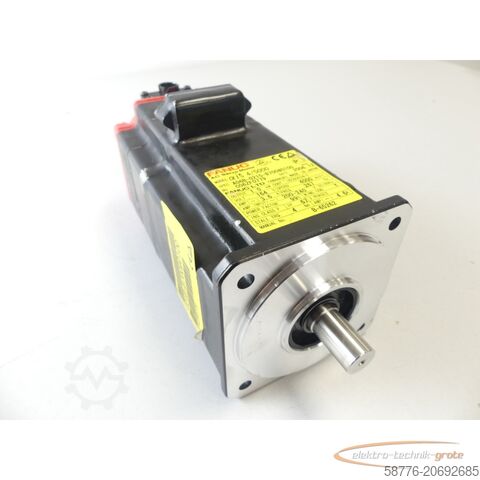 Fanuc Motor Fanuc A06B-0215-B700 AC Servo Motor SN:C06ZF0779 + A860-2000-T321