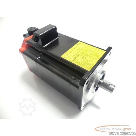 Fanuc Motor Fanuc A06B-0216-B200 # 0100 Motor SNC05XF2945 + A860-2000-T321 --